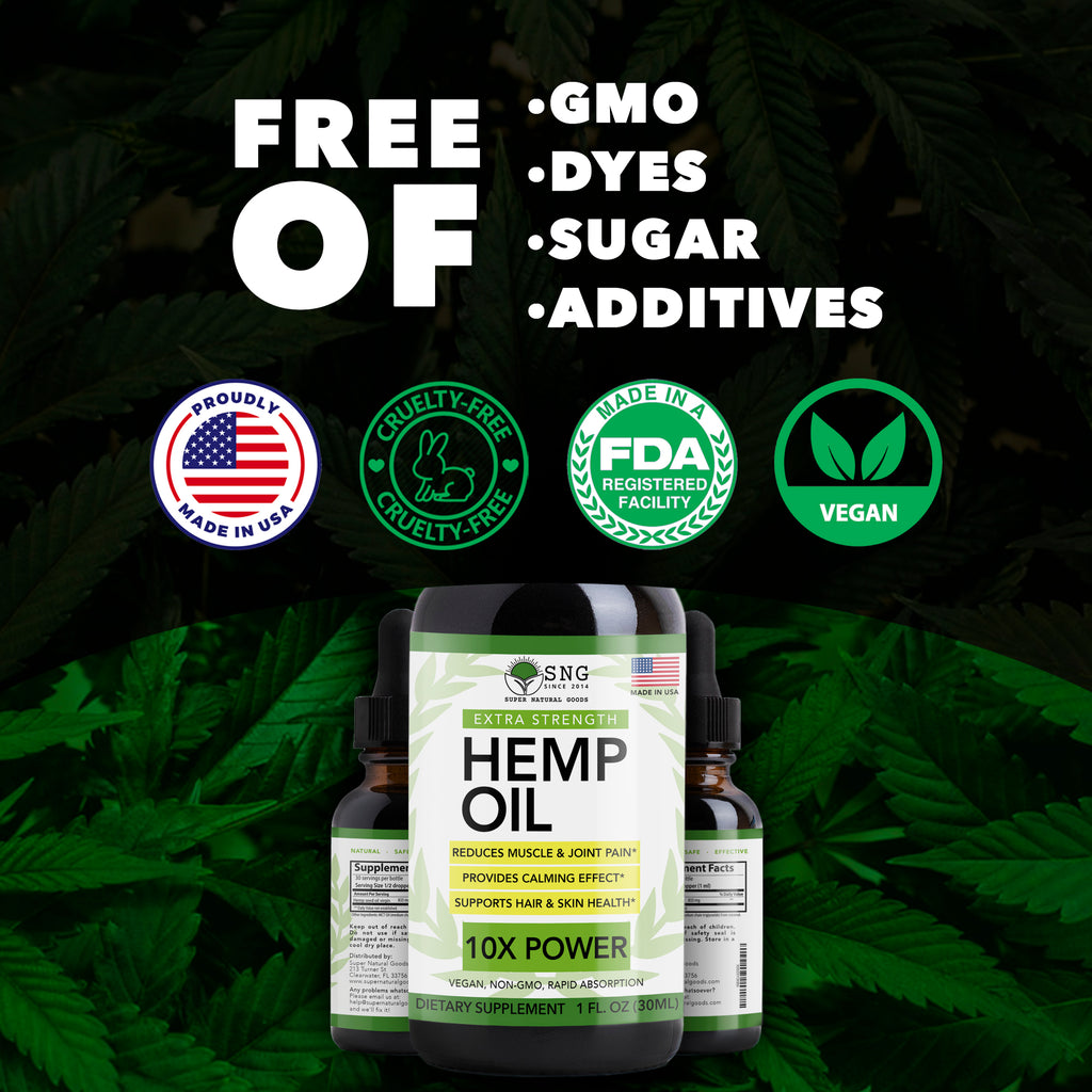REALIVEX Hemp Oil for Pain Relief