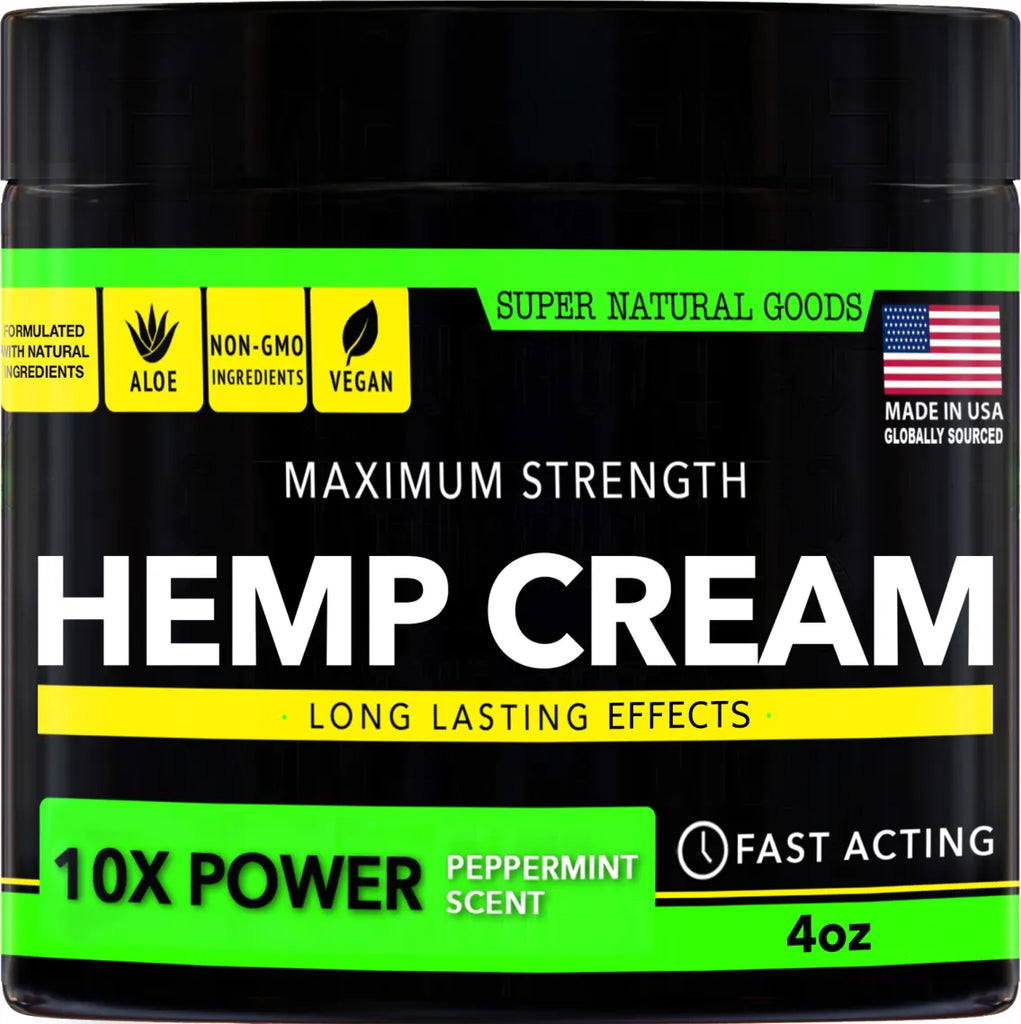 Maximum Strength Hemp Cream