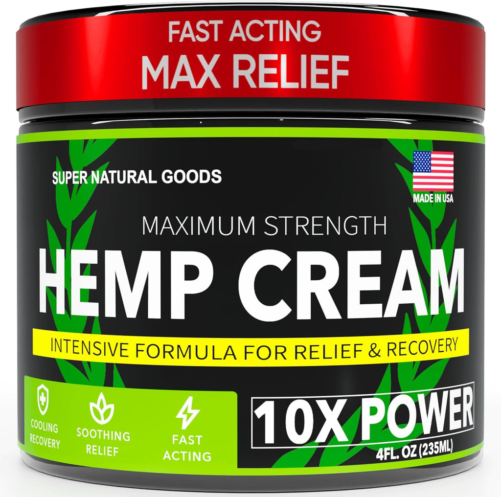 Maximum Strength Hemp Cream