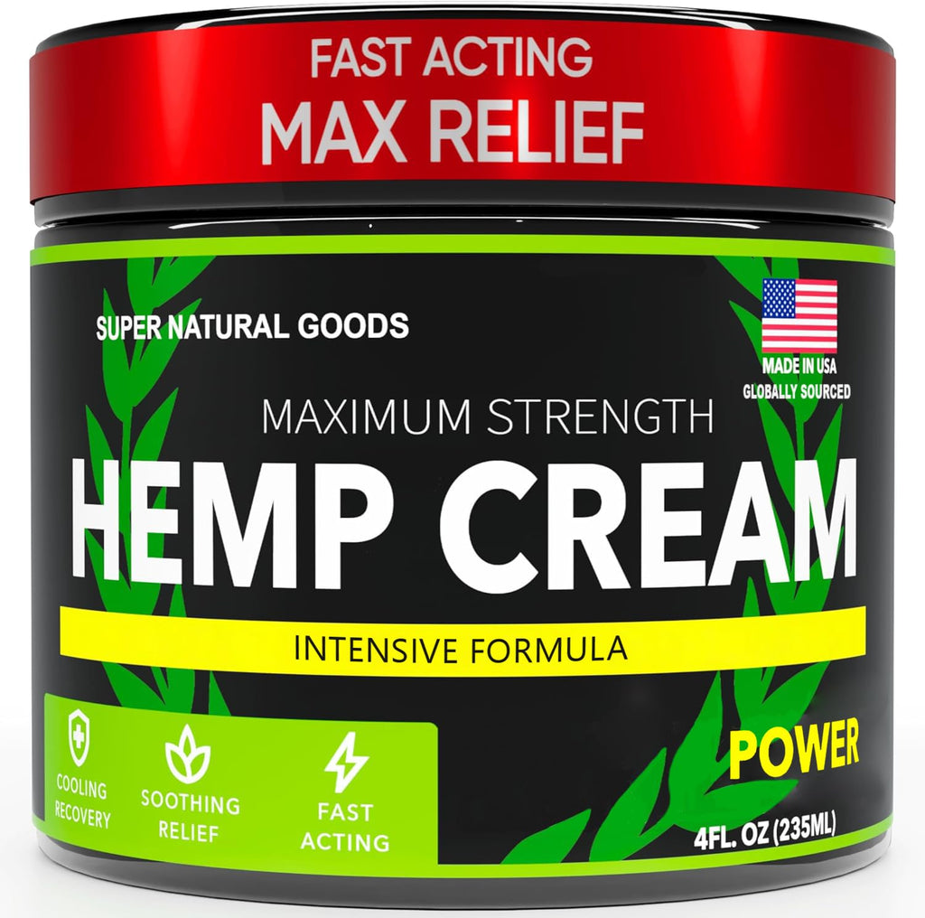 Maximum Strength Hemp Cream