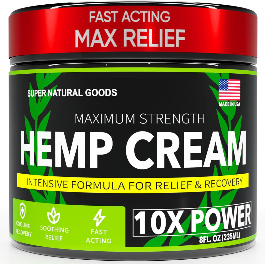 Maximum Strength Hemp Cream