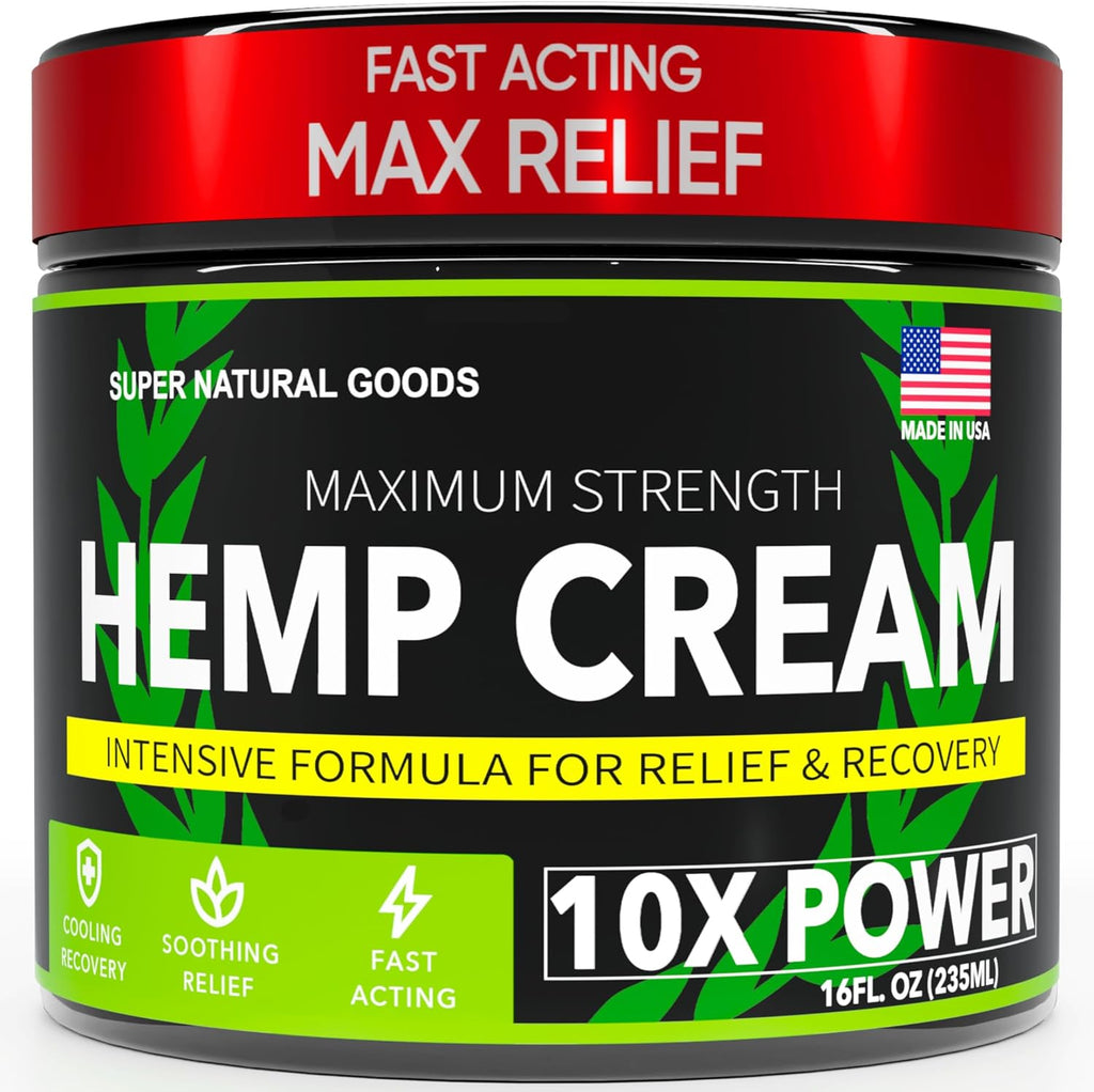 Maximum Strength Hemp Cream