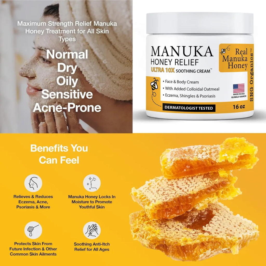 Manuka Body Cream SNG Organics