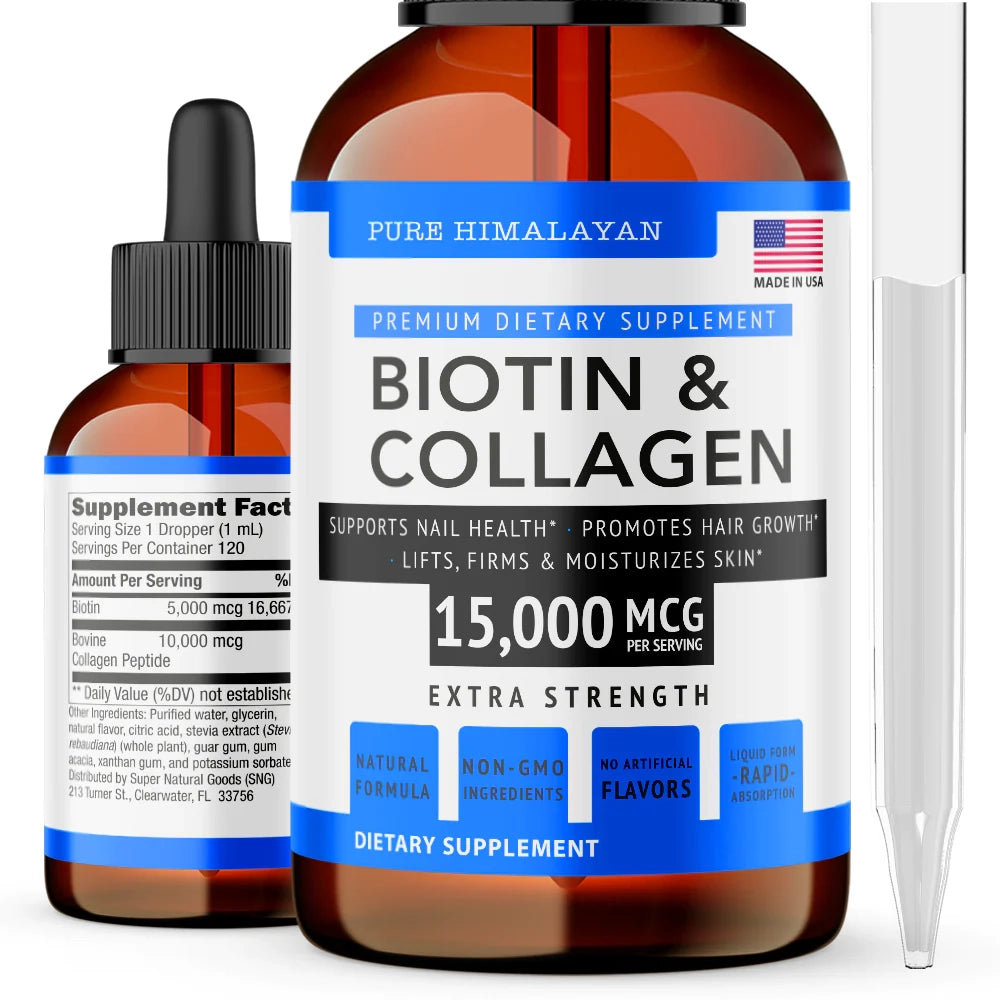 PURE HIMALAYAN Biotin Collagen Supplement