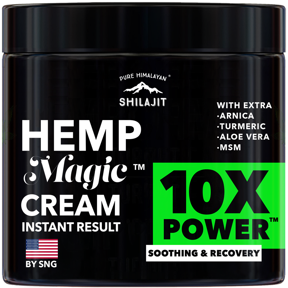 PURE HIMALAYAN SHILAJIT Hemp Magic Cream