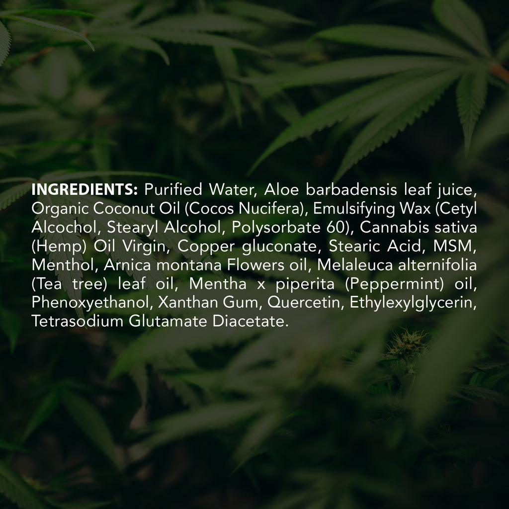 Maximum Strength Hemp Cream