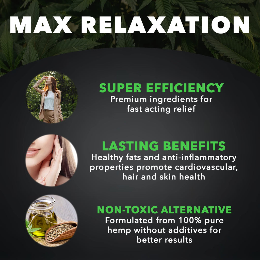 [REALIVEX] Hemp Oil - Assists Sleep & Inflammation